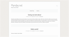 Desktop Screenshot of mandas.net